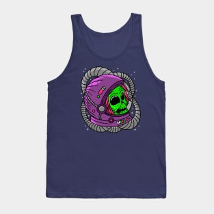 Space Skull Astronaut Tank Top